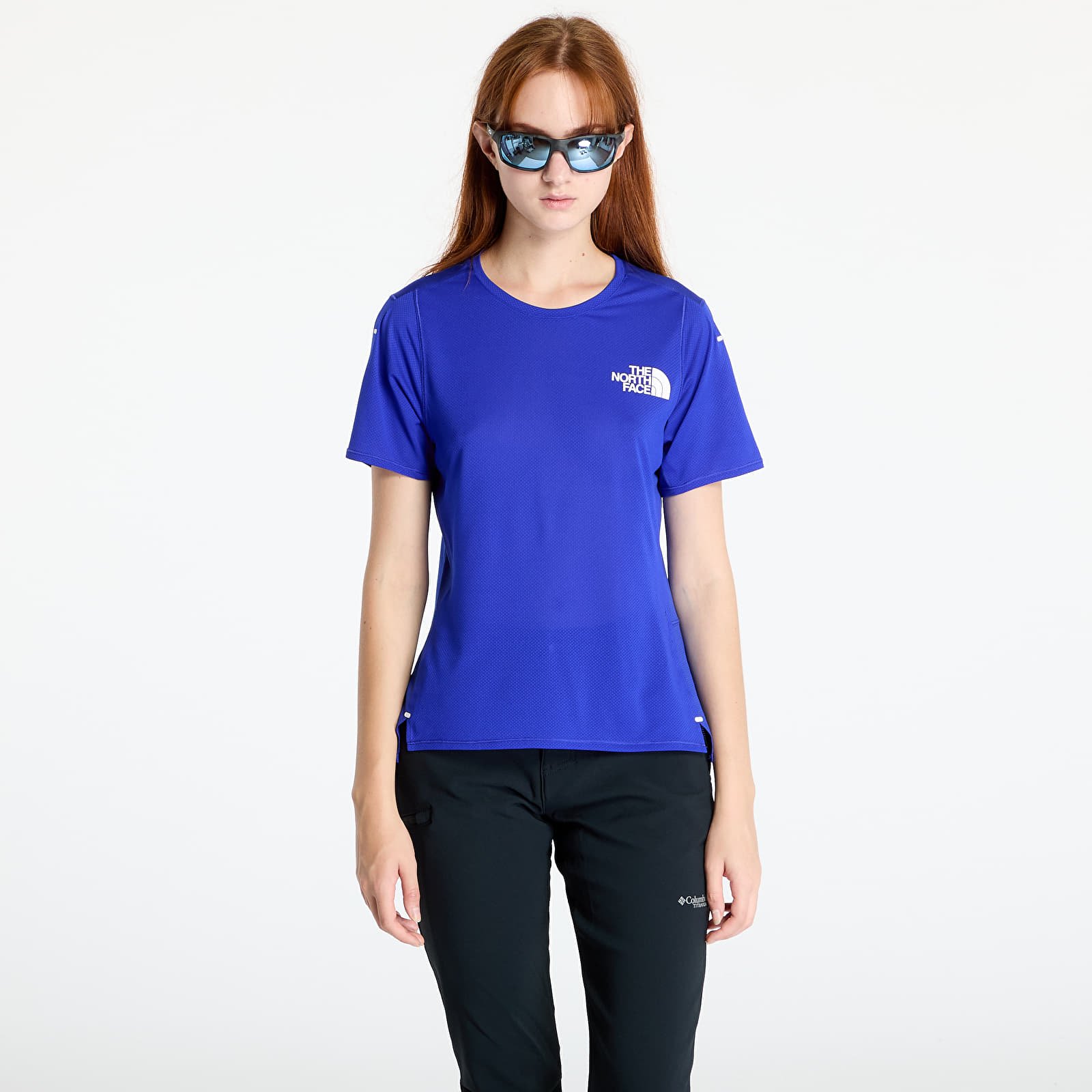 Camisetas de mujer The North Face Summit High Trail Run Short Sleeve Tee IKB