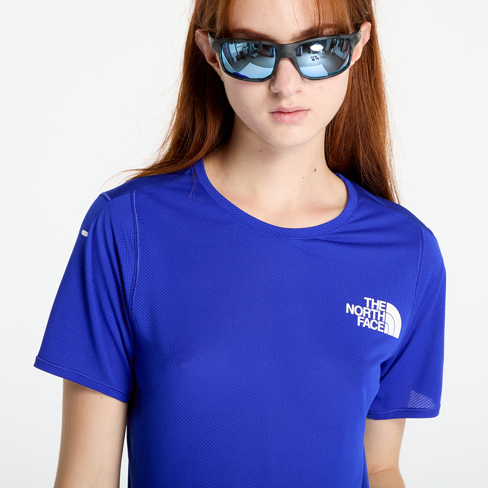 Camisetas de mujer The North Face Summit High Trail Run Short Sleeve Tee IKB