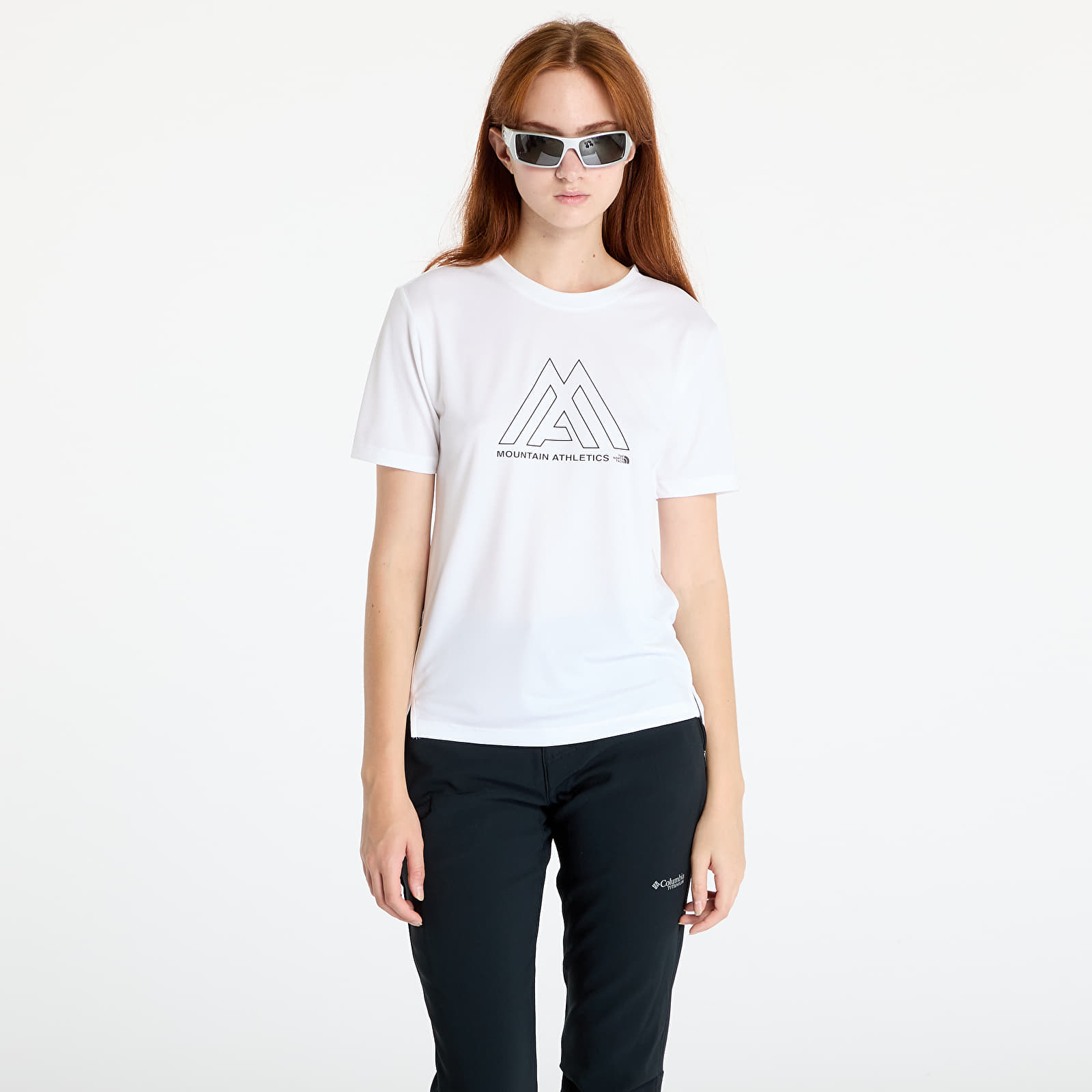 Ženske majice The North Face Mountain Athletics Short Sleeve Tee TNF White