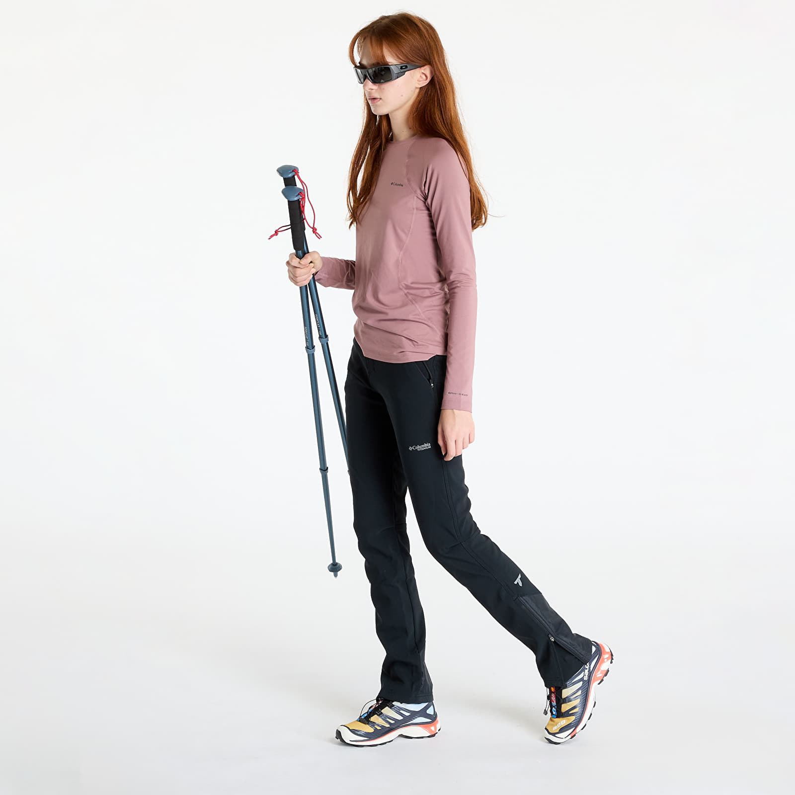 Dámské kalhoty Columbia Vast Canyon™ Omni-Heat™ Infinity Softshell Pants Heat In-Black