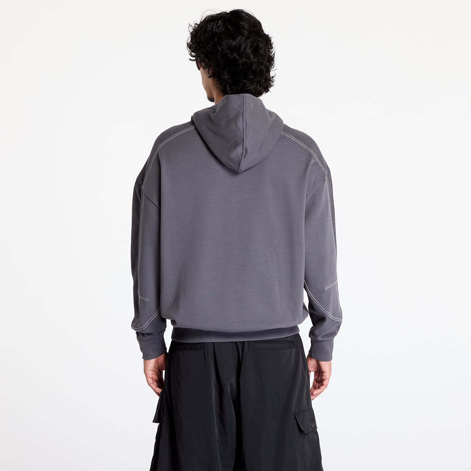 Men's sweatshirts Oakley Dual French Terry Hoodie UNISEX Uniform Grey