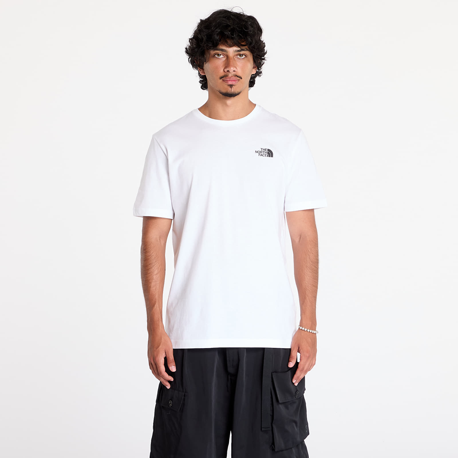 Tricouri pentru bărbați The North Face M S/S Redbox Celebration Tee TNF White