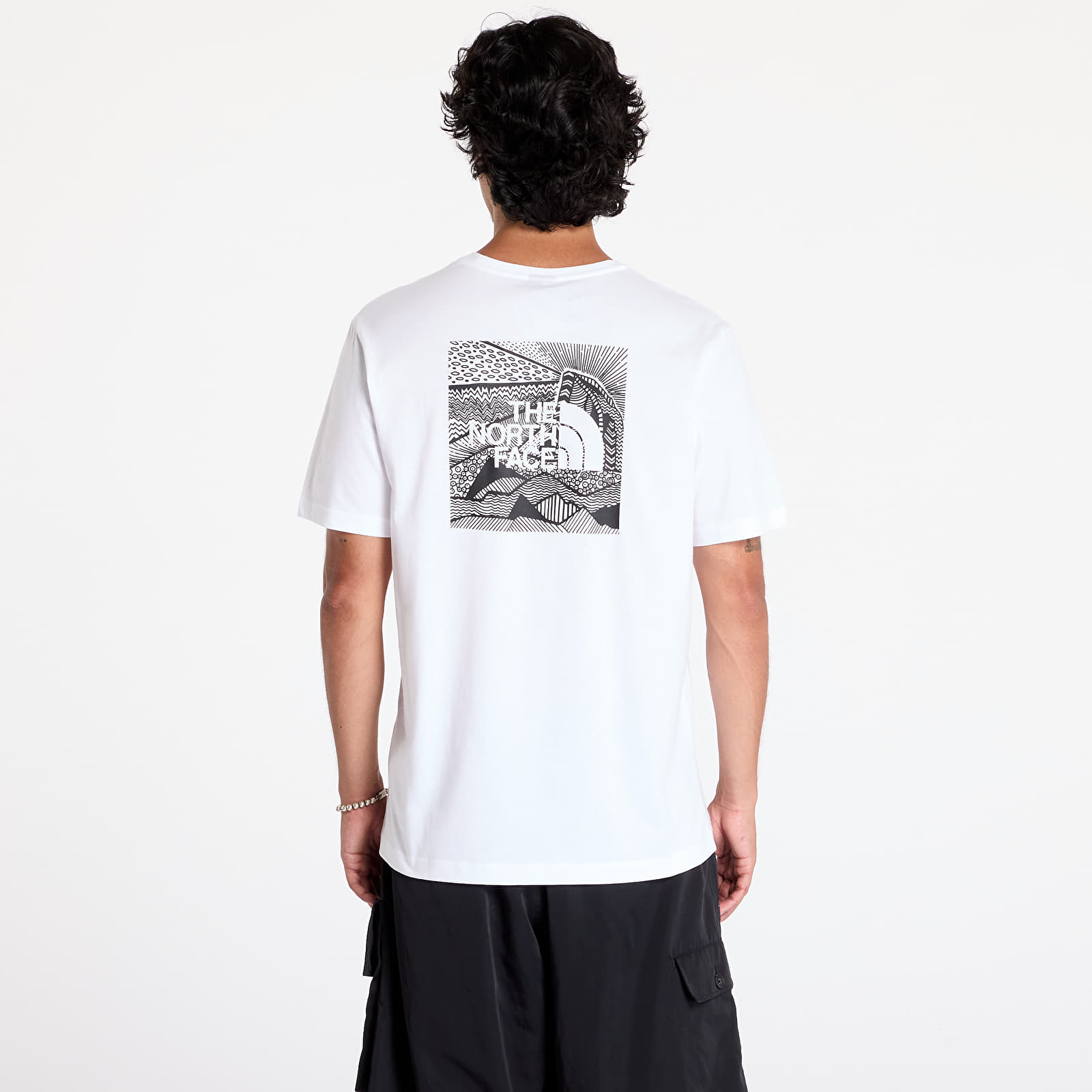 T-Shirts Männer The North Face M S/S Redbox Celebration Tee TNF White