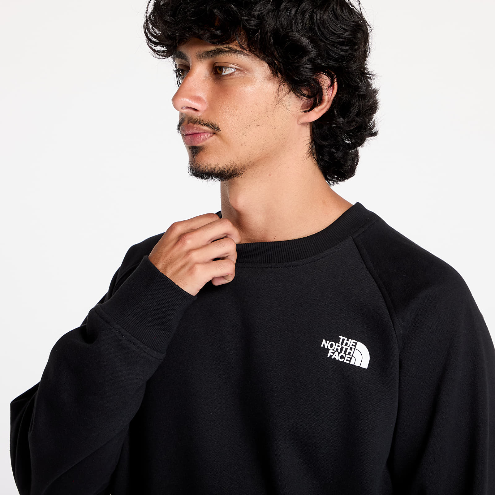 Herren-Sweatshirts The North Face M Raglan Box Nse Crew TNF Black
