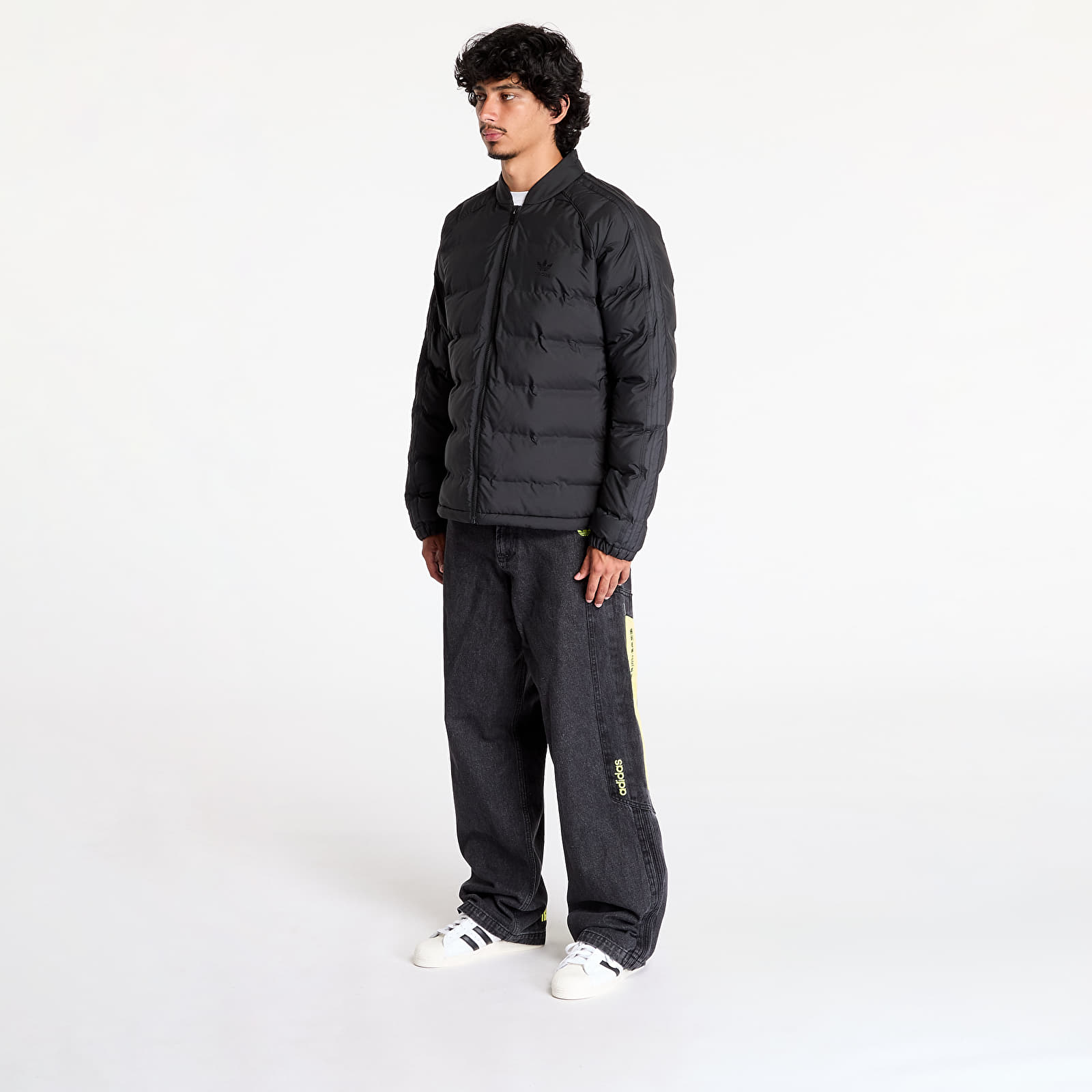 Pánské bundy adidas Sst Down Jacket Black