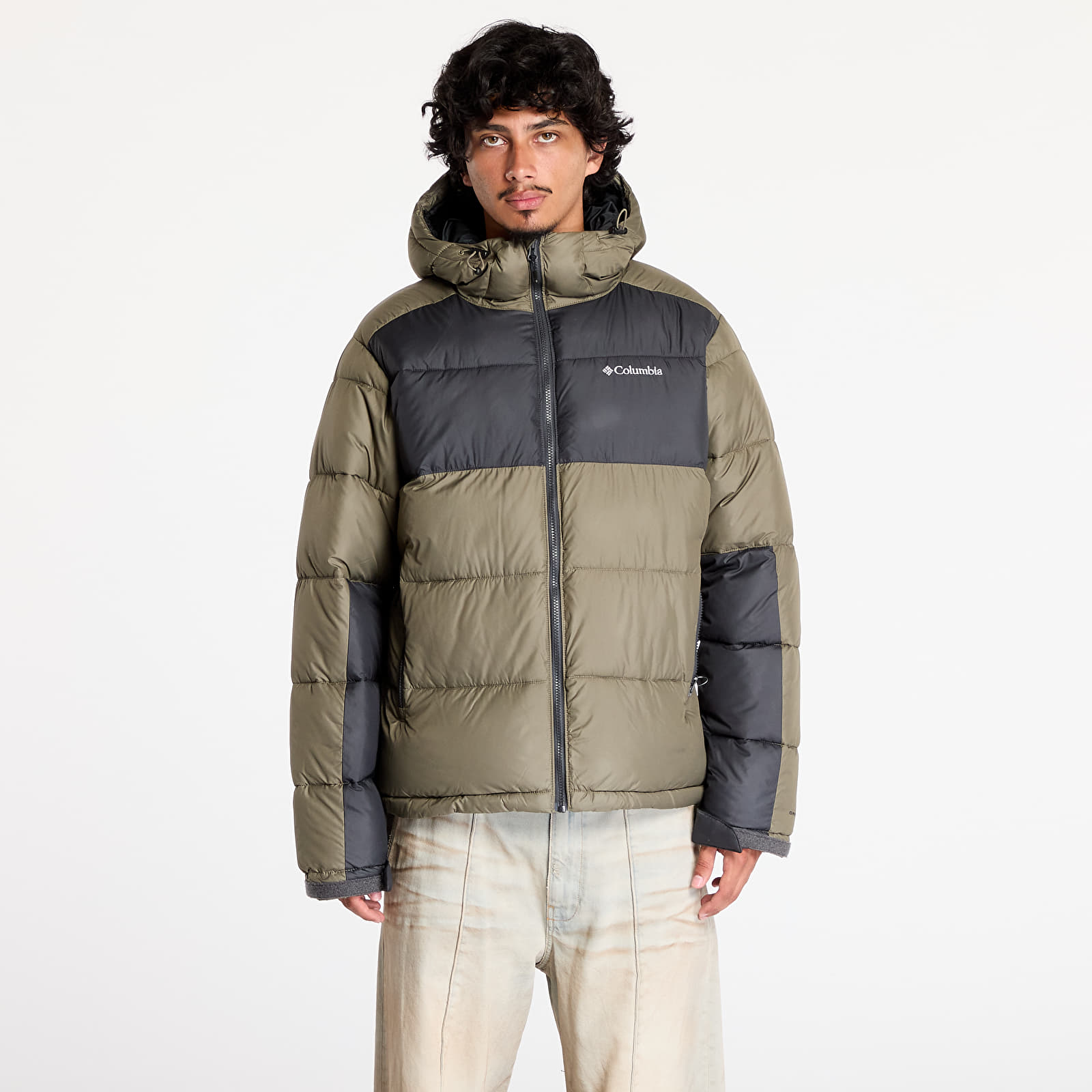 Vīriešu jakas Columbia Pike Lake™ II Hooded Jacket Stone Green