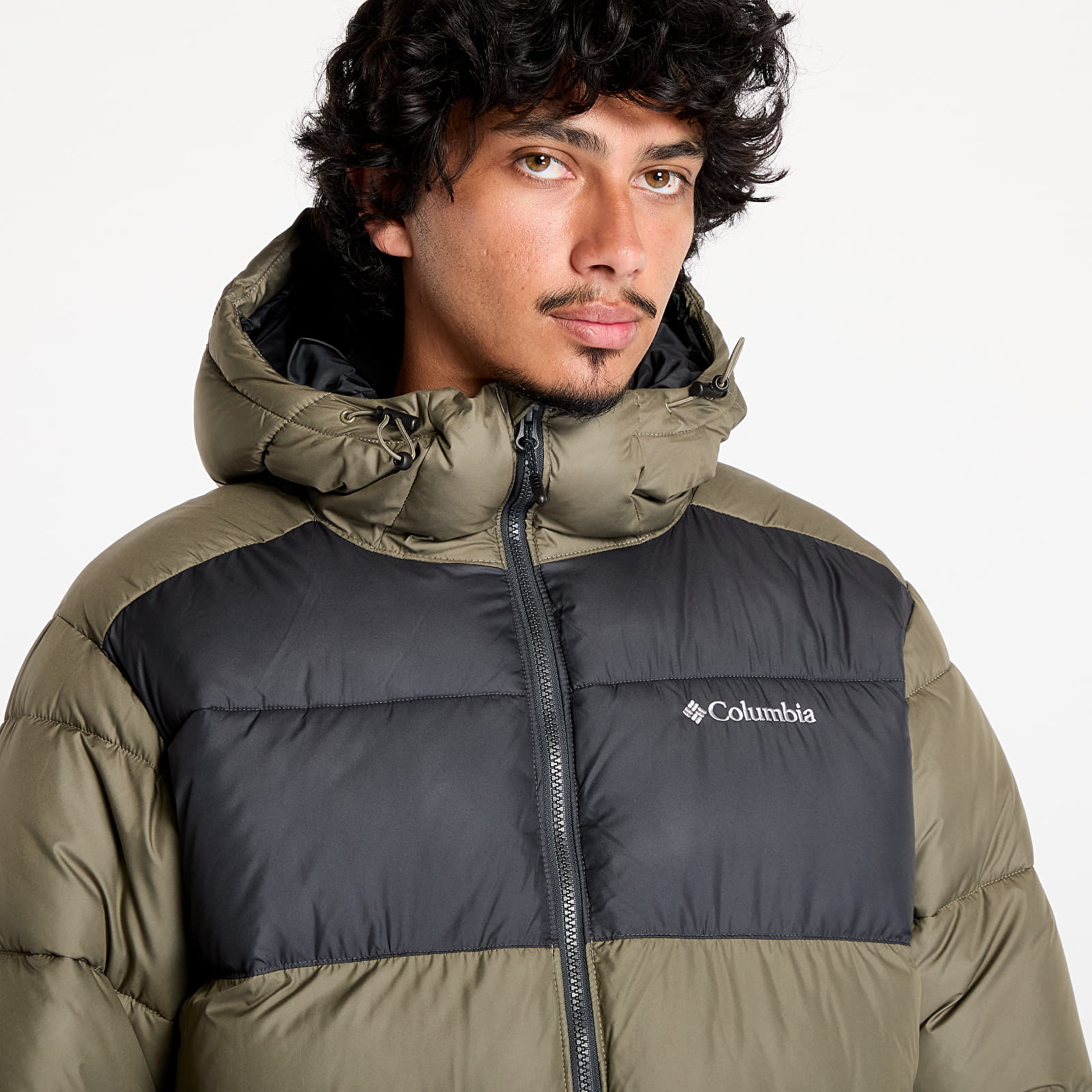 Vīriešu jakas Columbia Pike Lake™ II Hooded Jacket Stone Green