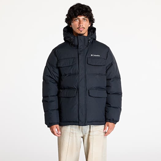 Men's columbia black puffer jacket hotsell