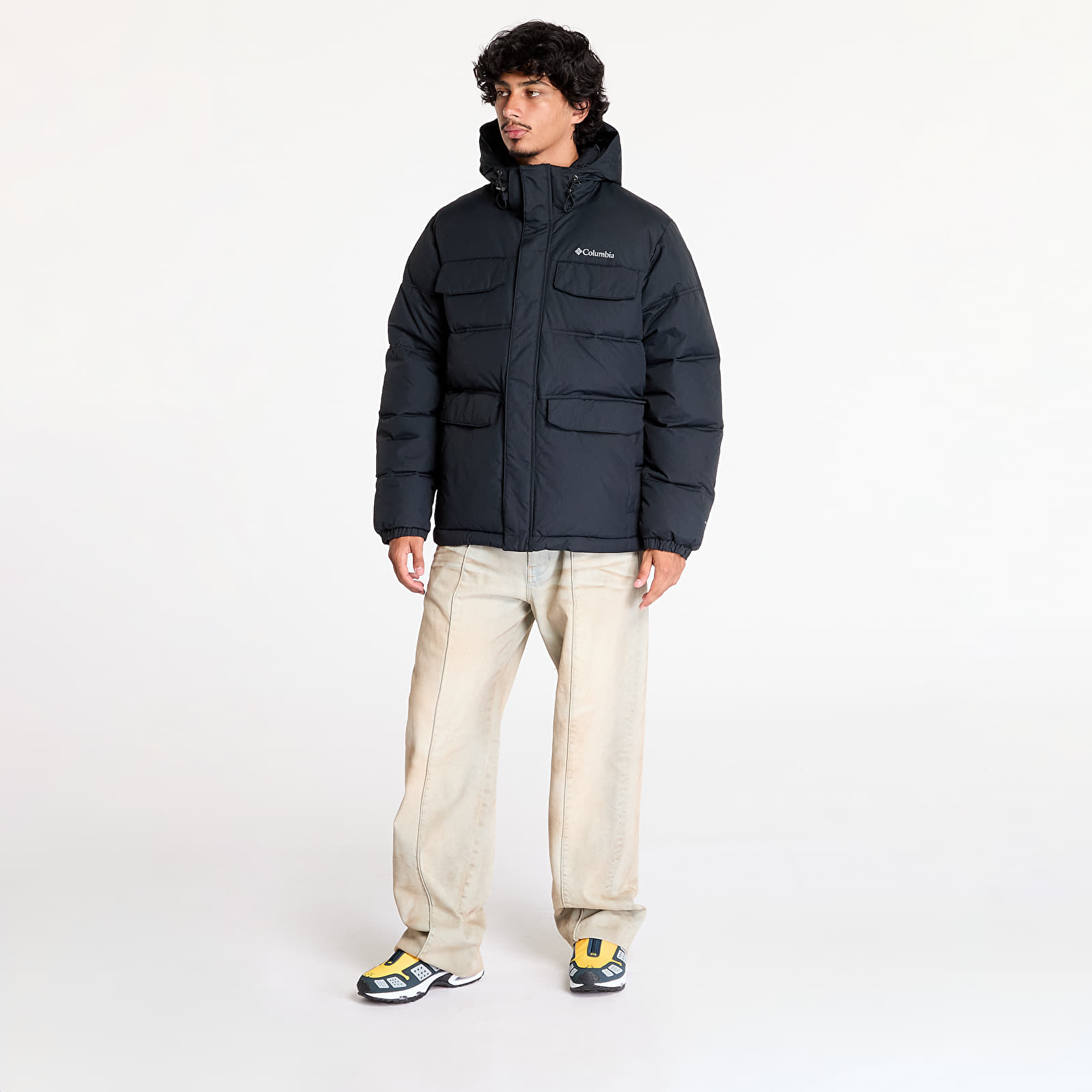 Miesten takit Columbia Landroamer™ Puffer Jacket Black