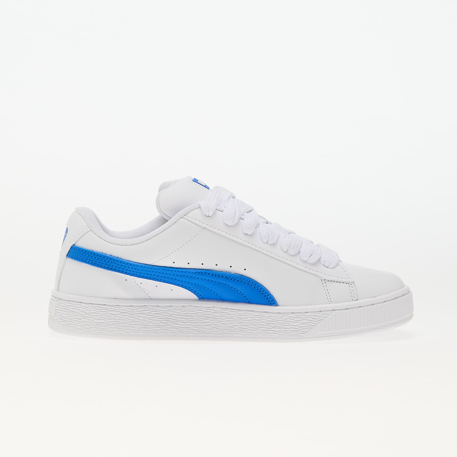 Sko Puma Suede XL Lth Black/ Hyperlink Blue