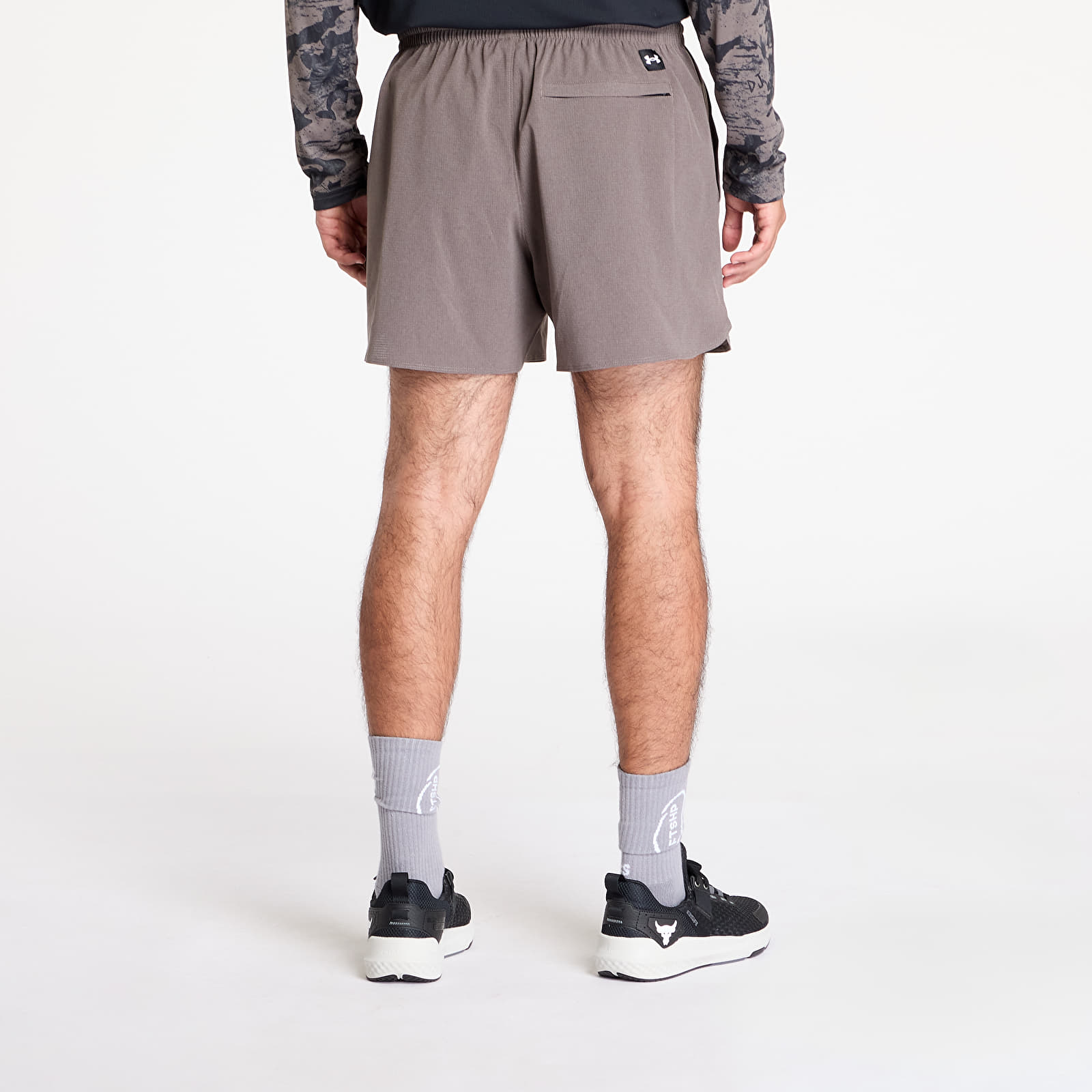 Shorts Under Armour Project Rock Camp Short Fresh Clay/ Black