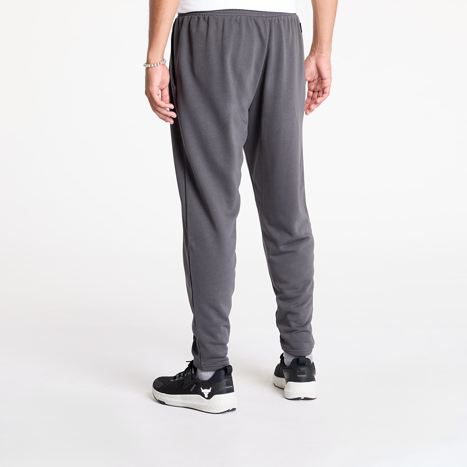 Sweatpants Under Armour Project Rock Terry Gym Q4 Pant Gray