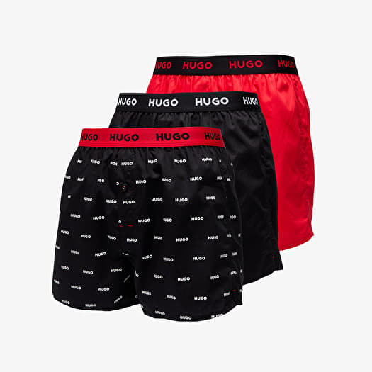 Broek Hugo Boss Woven Boxer 3-Pack Multicolor