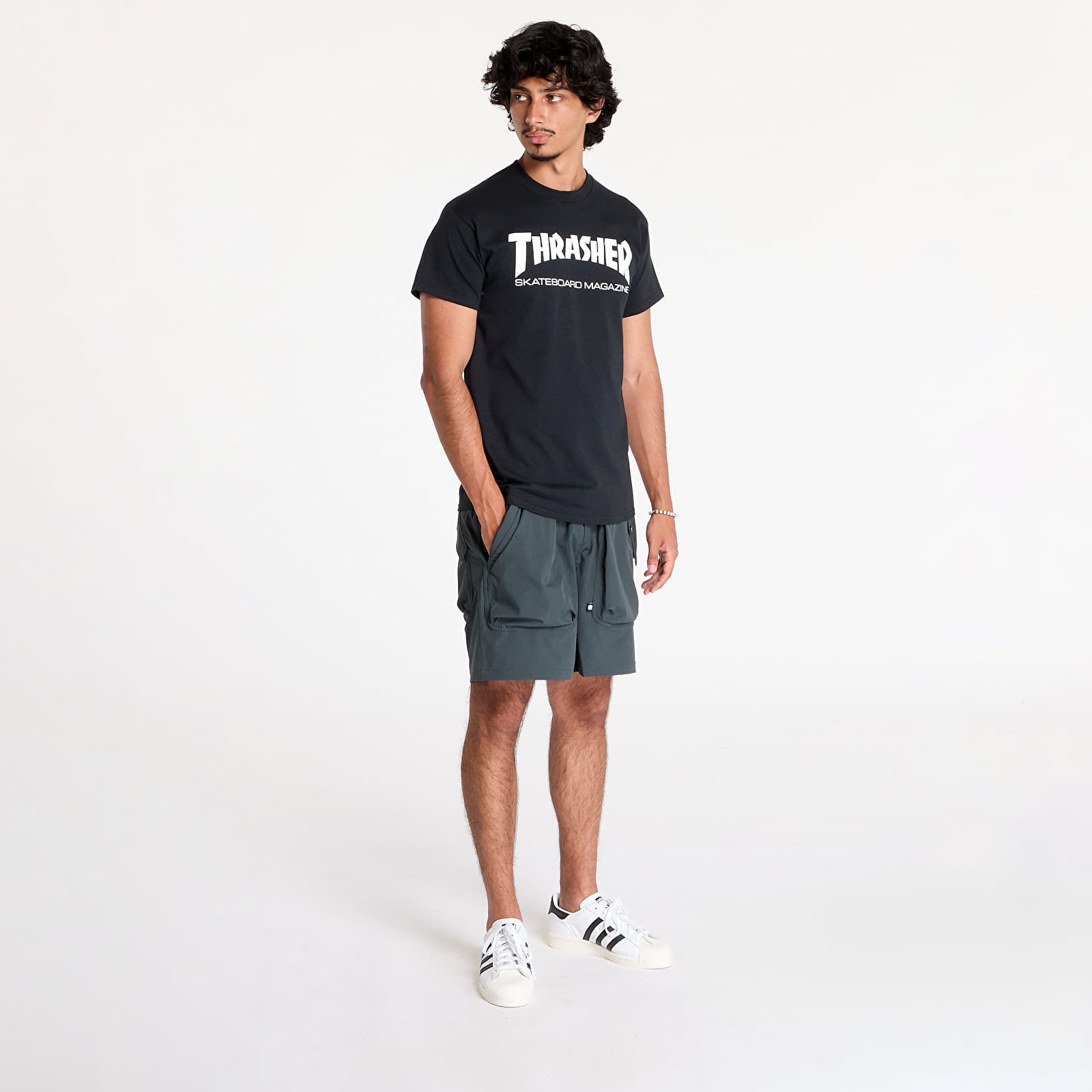 T-Shirts Thrasher Skate Mag Black