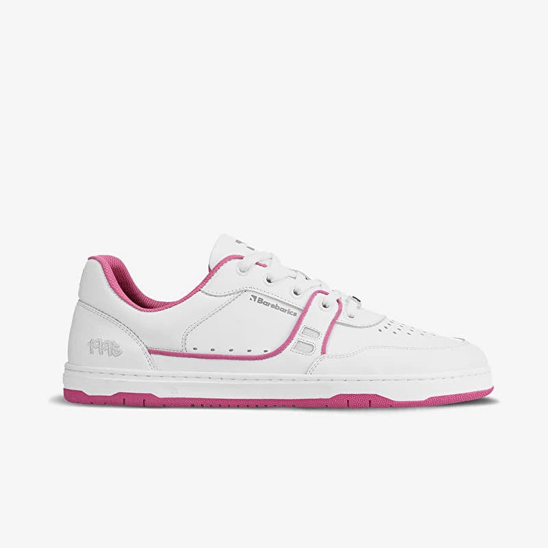 Barebarics Arise White & Raspberry Pink