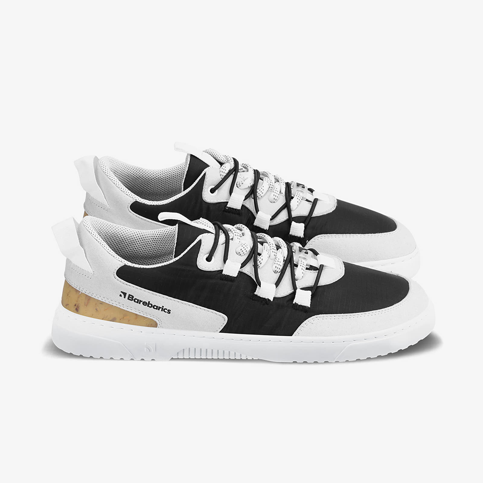 Shoes Barebarics Revive Light Grey & Black