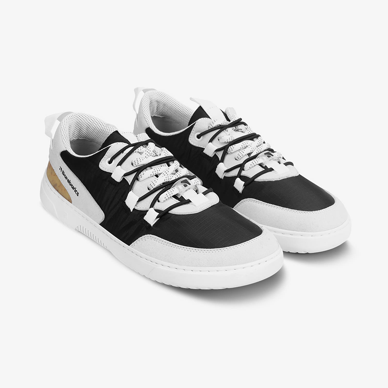 Shoes Barebarics Revive Light Grey & Black