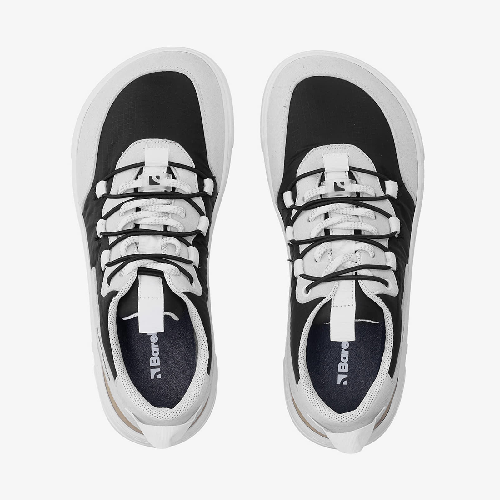 Shoes Barebarics Revive Light Grey & Black