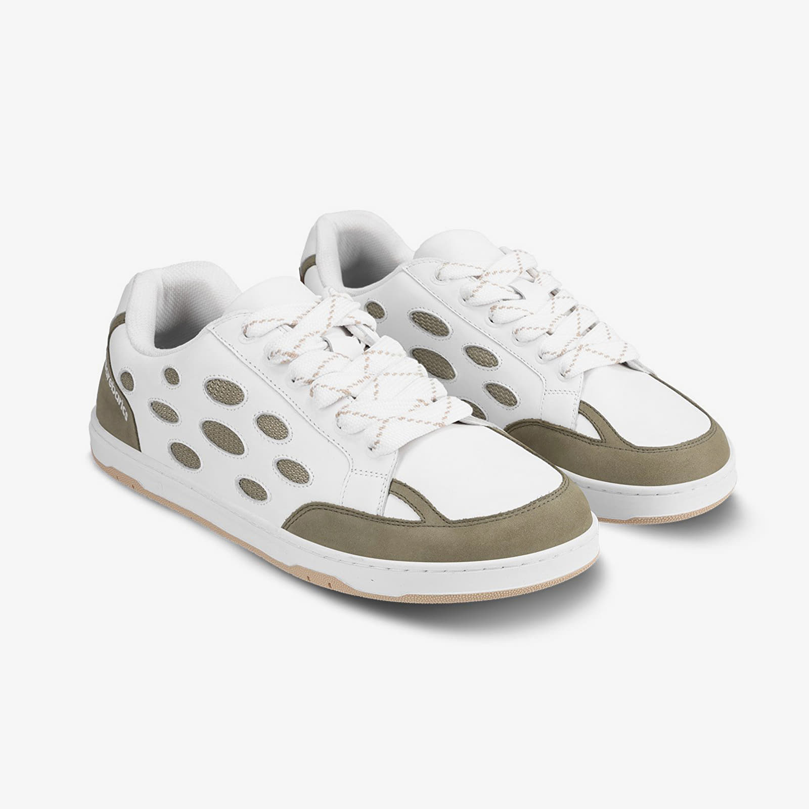 Cipők Barebarics Fusion White & Army Brown