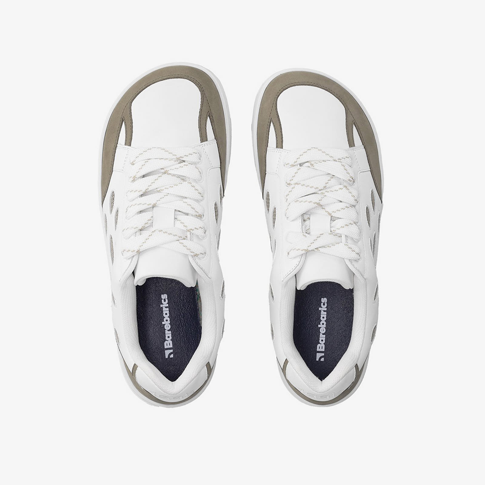 Cipők Barebarics Fusion White & Army Brown