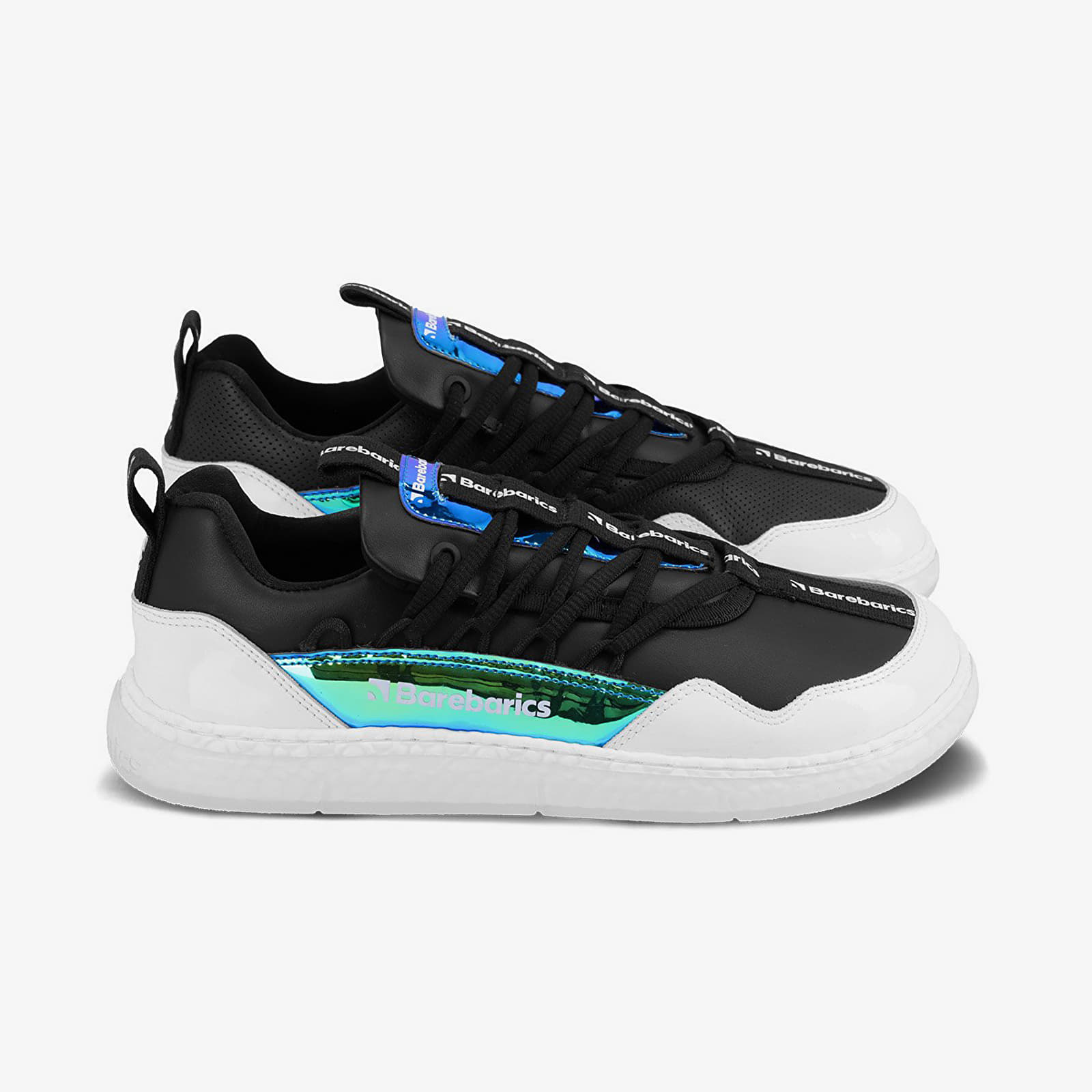 Shoes Barebarics Futura Iridescent Black