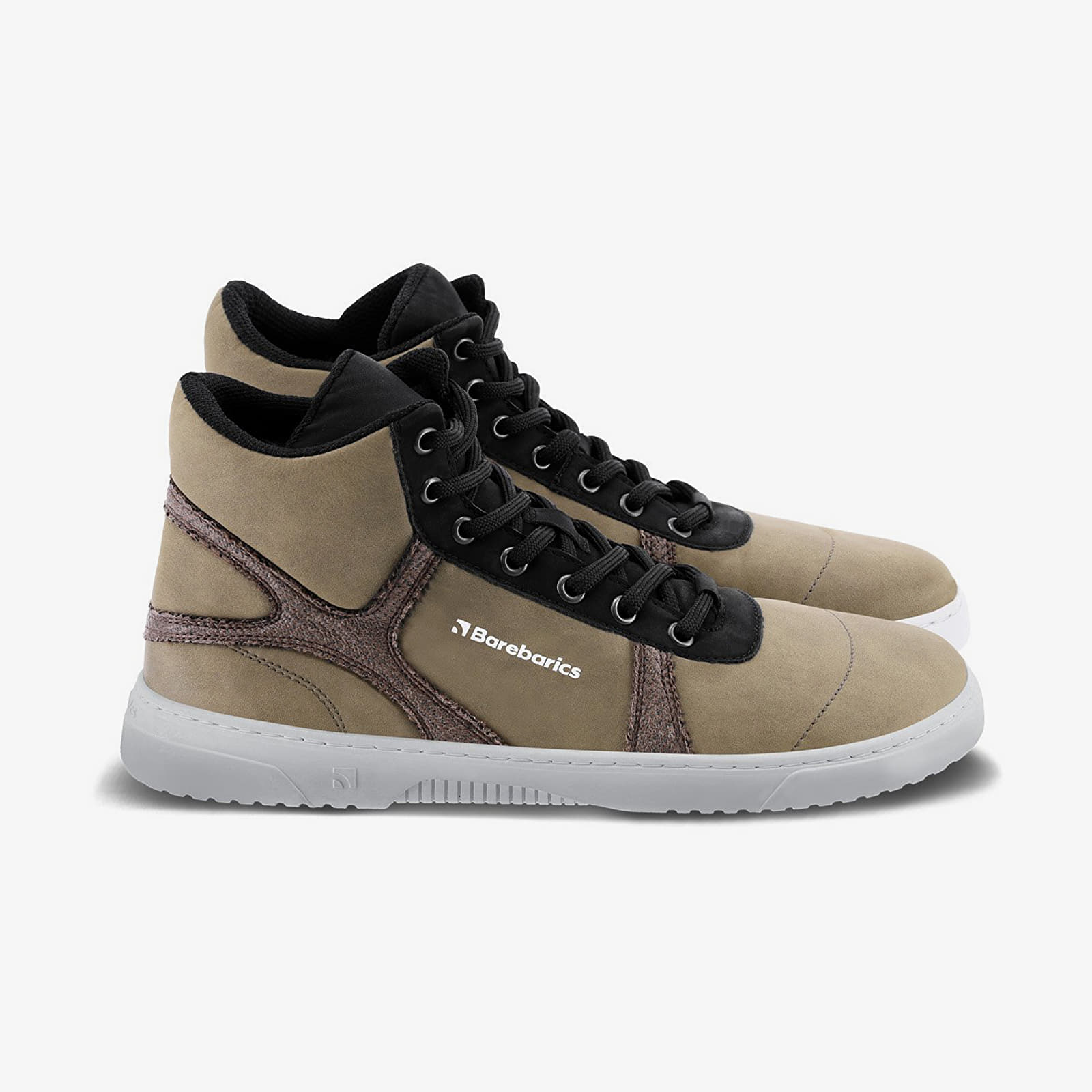 Schoenen Barebarics Hifly Dark Green & Grey