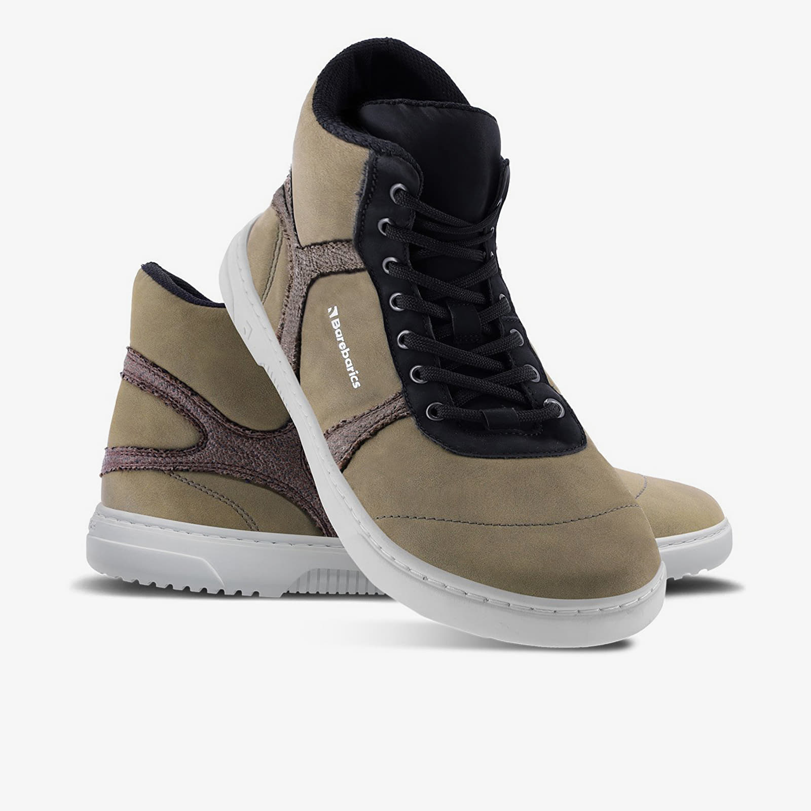 Schoenen Barebarics Hifly Dark Green & Grey