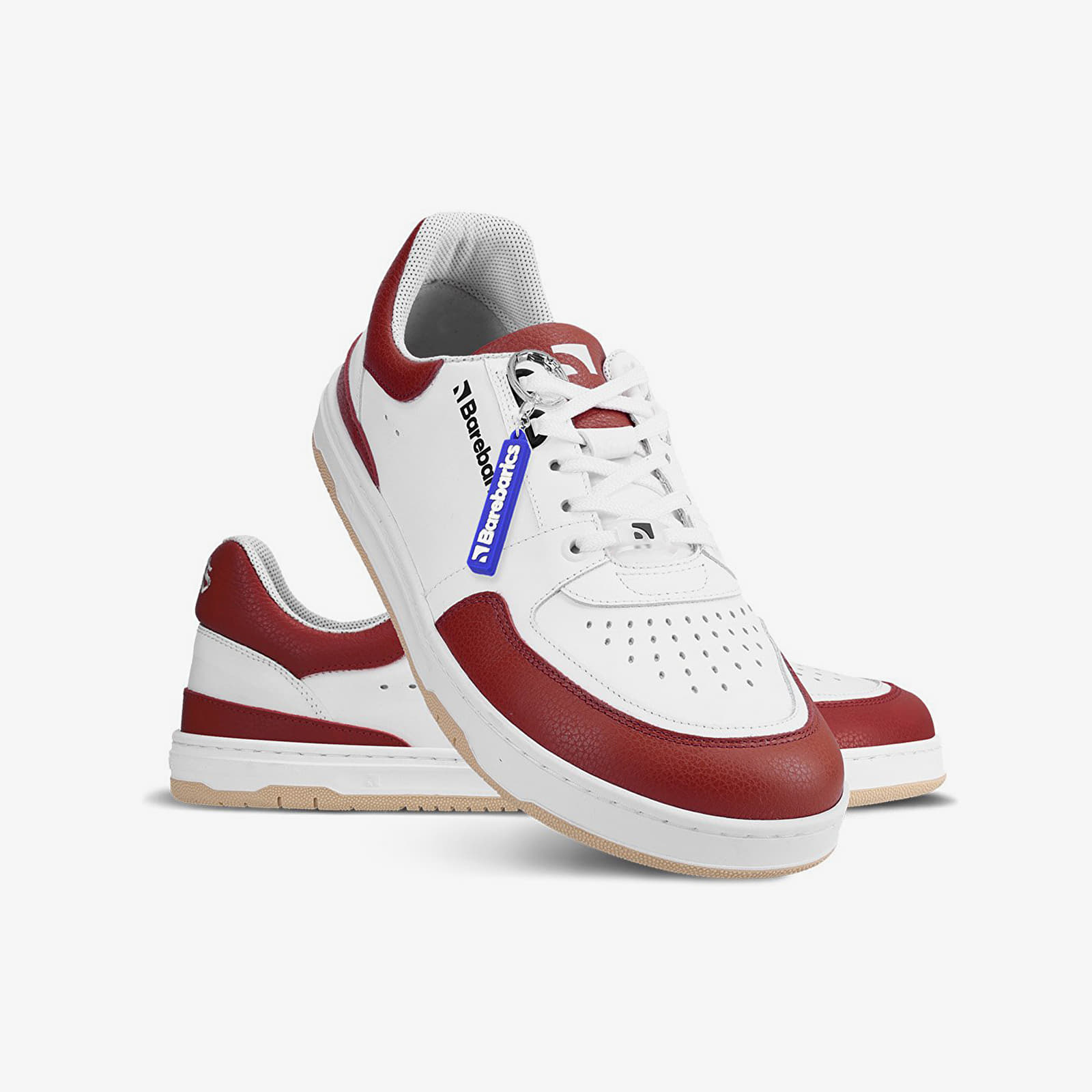 Schoenen Barebarics Wave White & Crimson Red