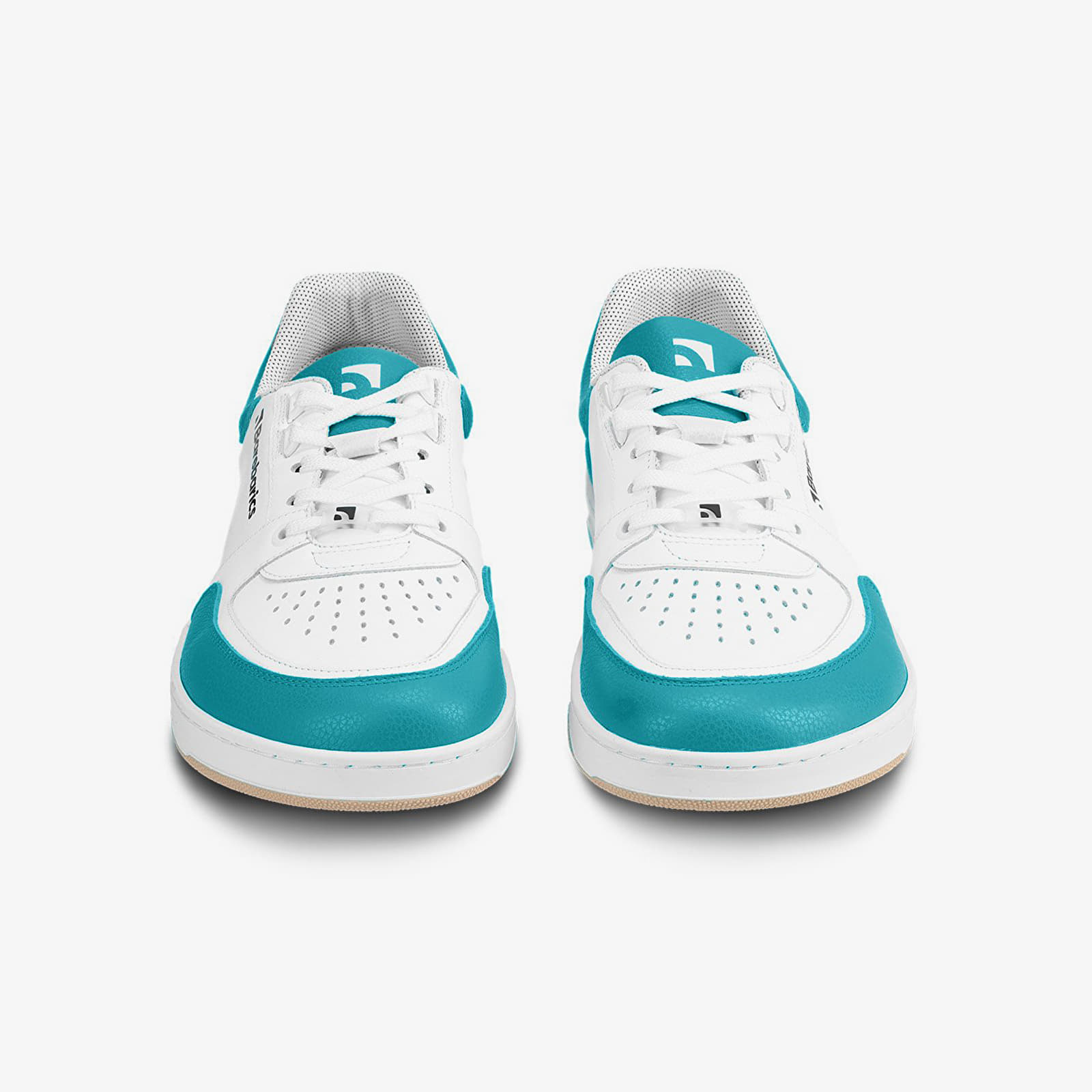Schoenen Barebarics Wave White & Dark Turquoise