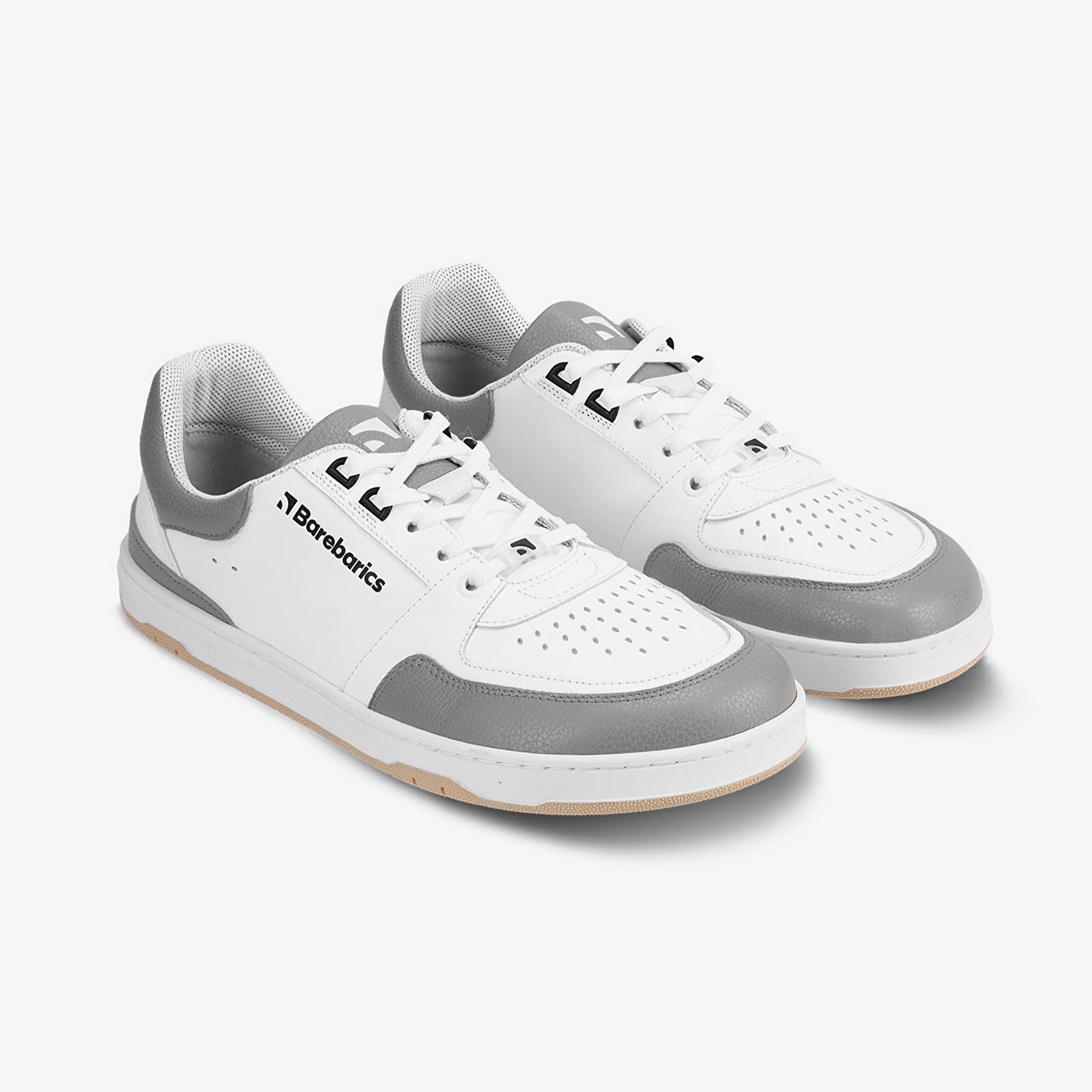 Shoes Barebarics Wave White & Grey