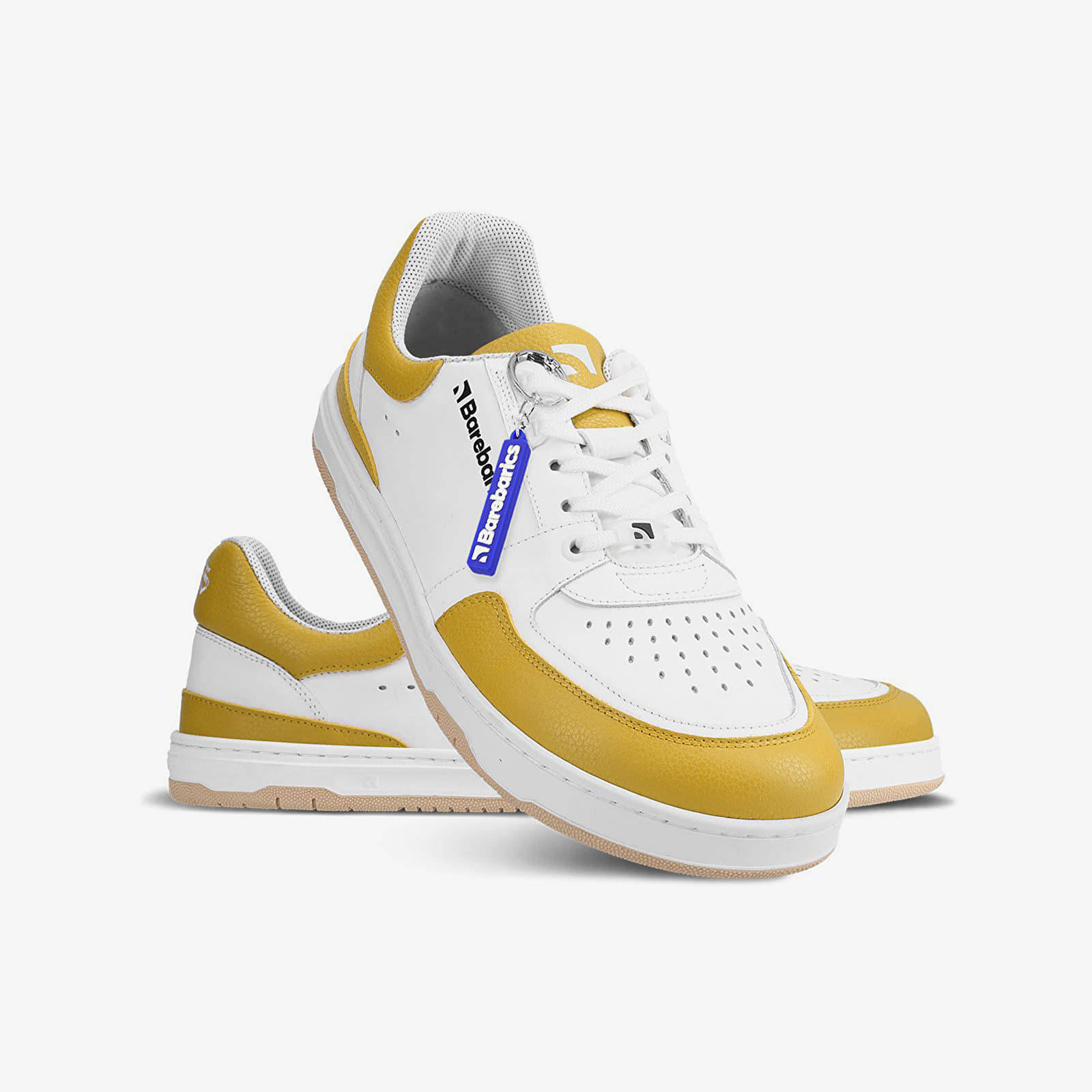 Shoes Barebarics Wave White & Sunset Yellow