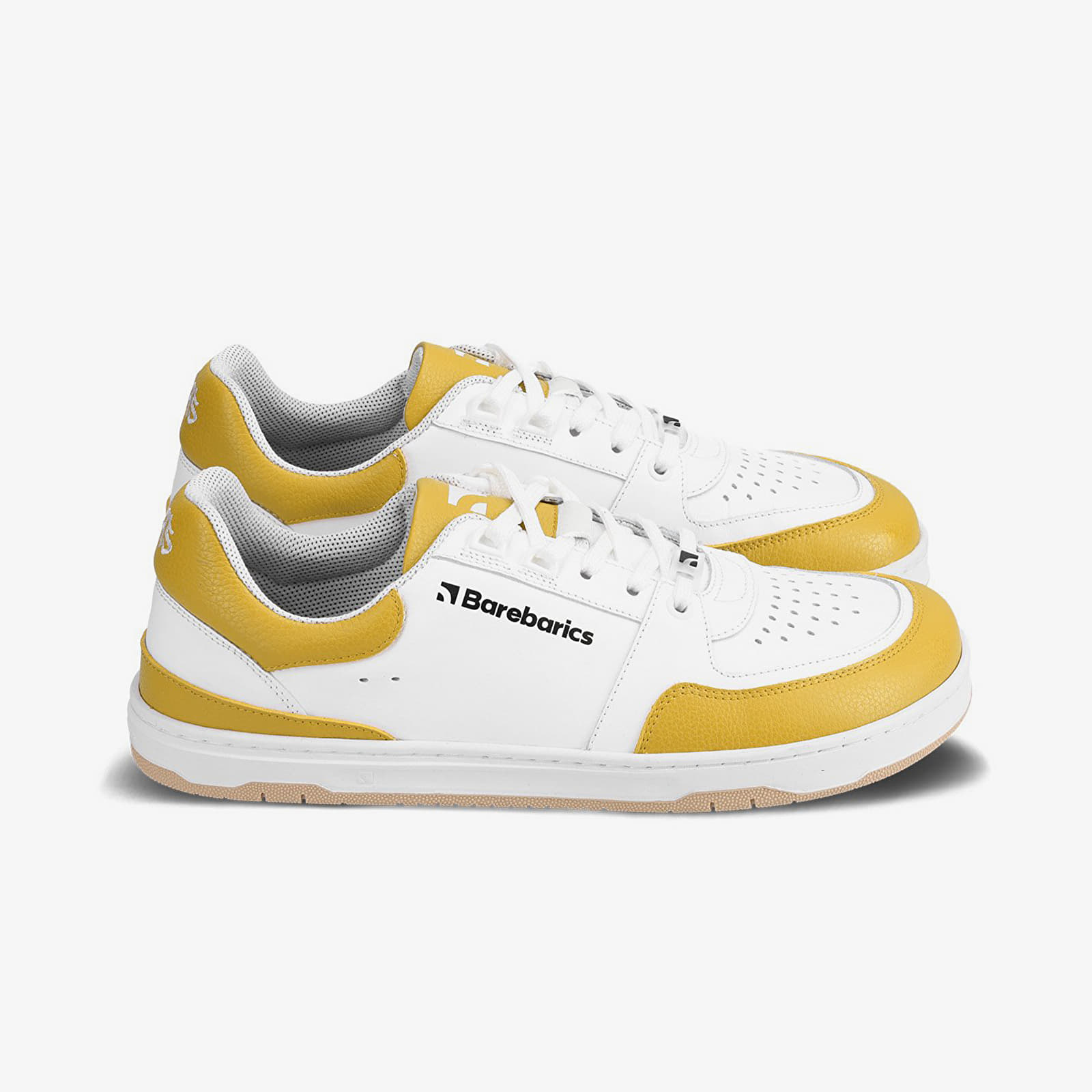 Shoes Barebarics Wave White & Sunset Yellow