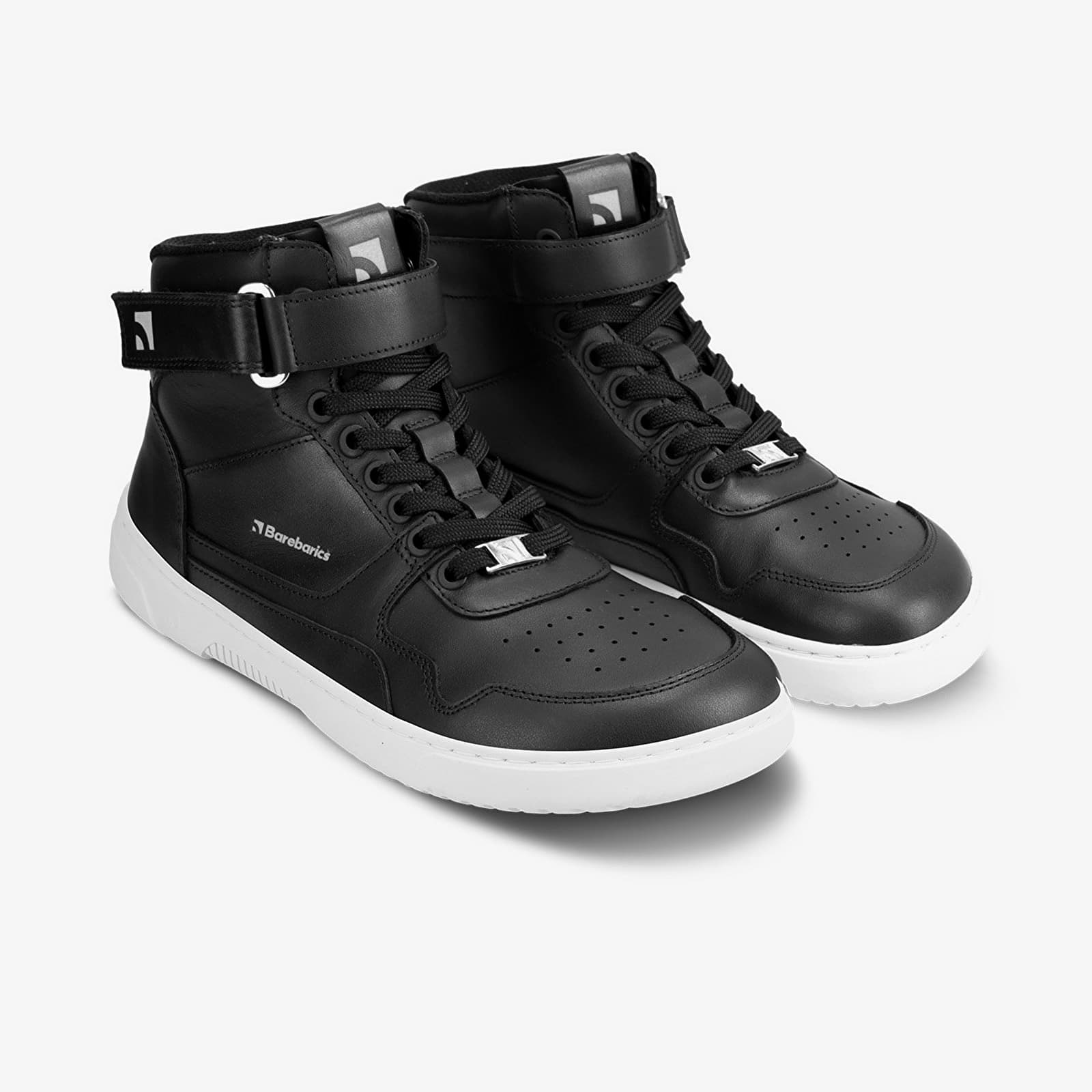 Zapatos Barebarics Zing - High Top Black & White