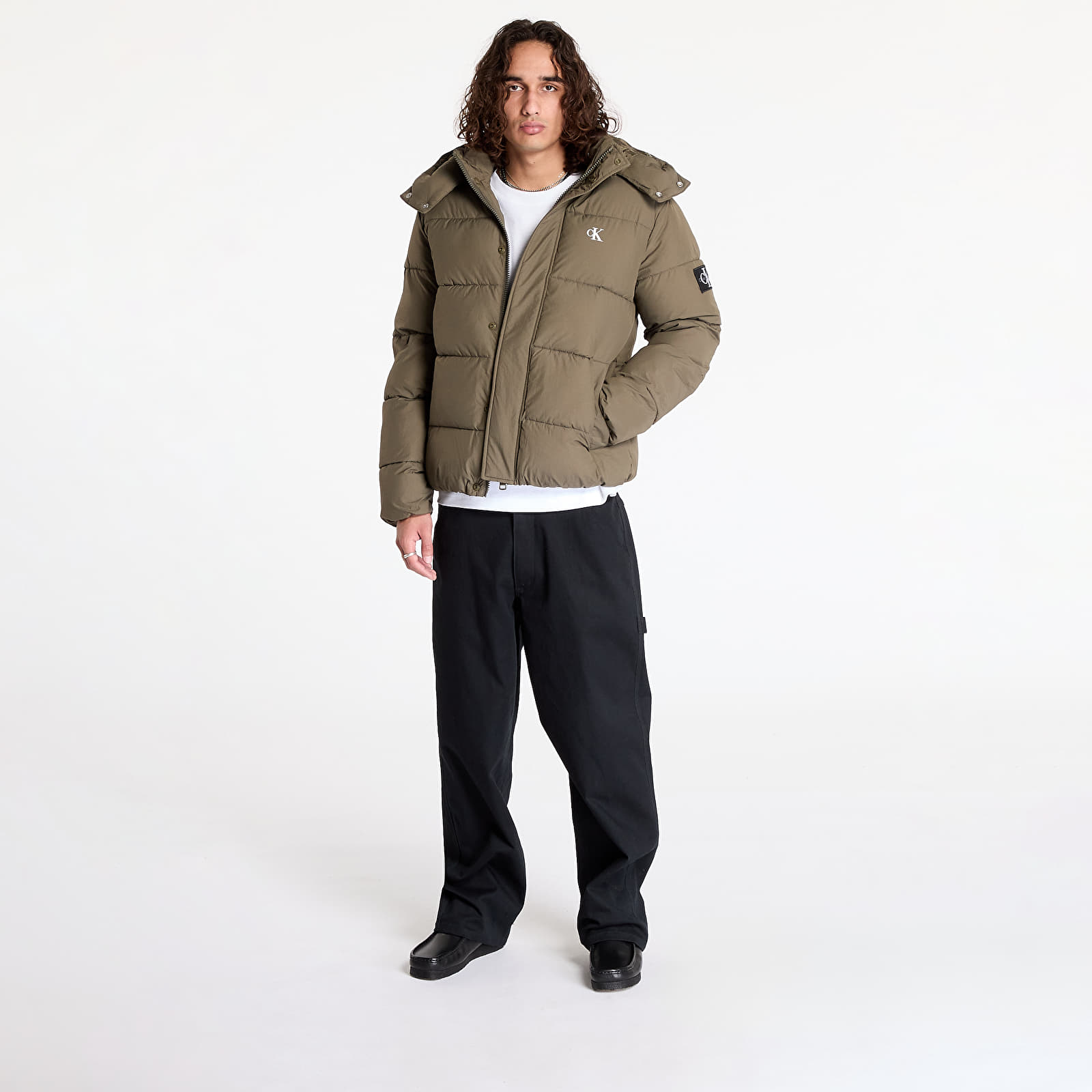 Muške jakne Calvin Klein Jeans Essentials Non Down Jacket Tarmac