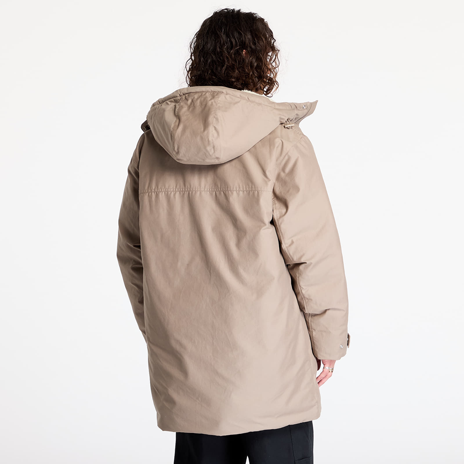 Parka's voor heren Calvin Klein Jeans Warm Cotton Nylon Parka Gray