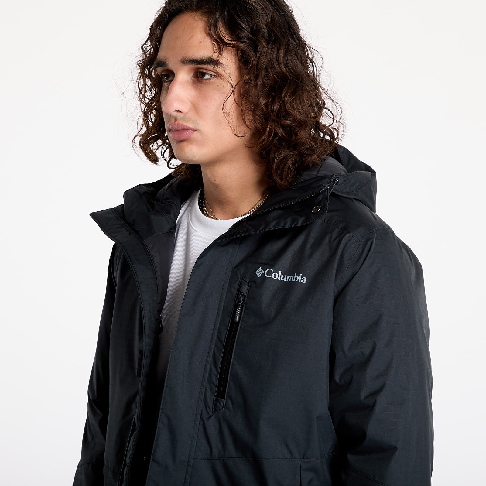 Pánské bundy Columbia Oak Harbor™ II Insulated Jacket Black