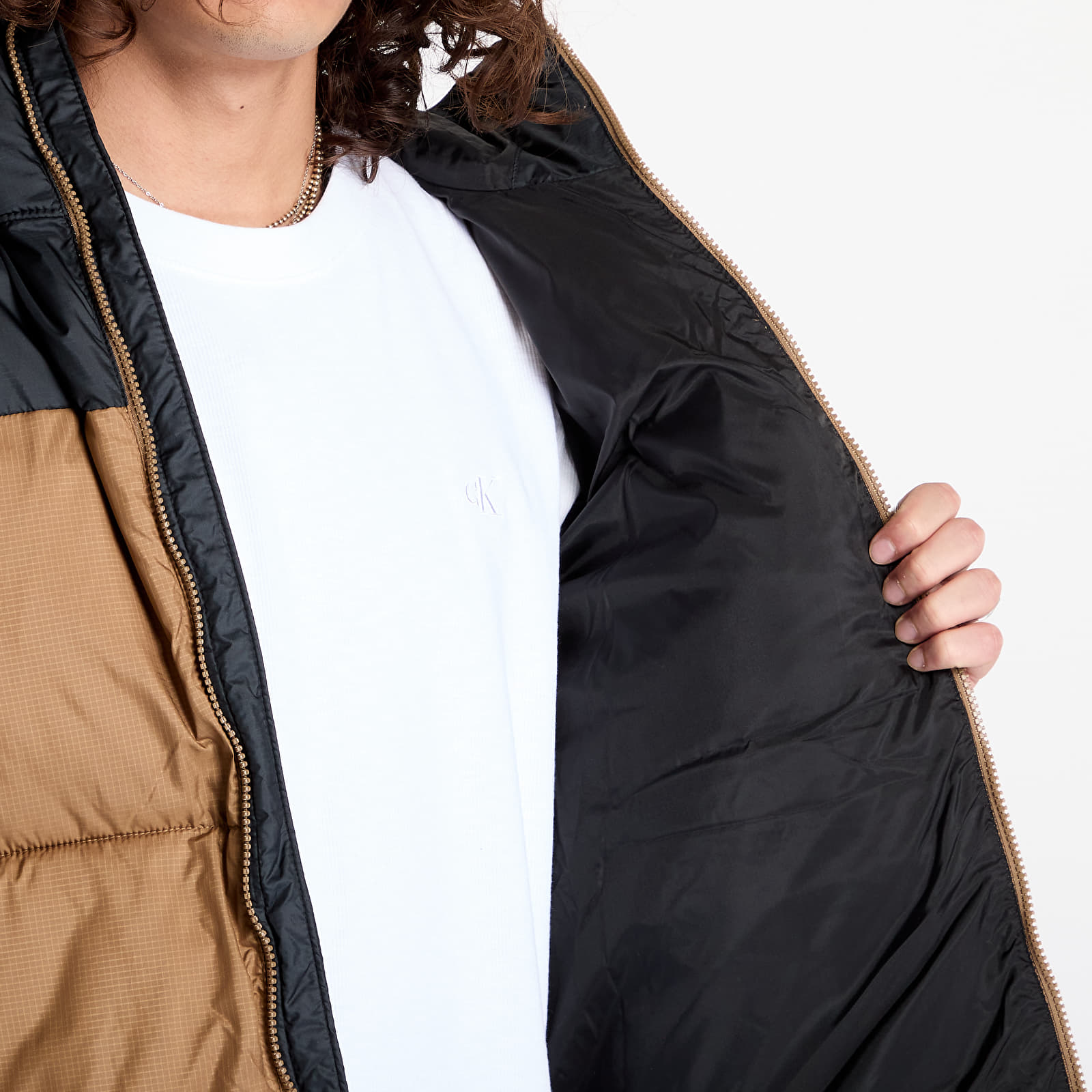 Men's jackets Columbia Puffect™ II Hooded Jacket Delta/ Black