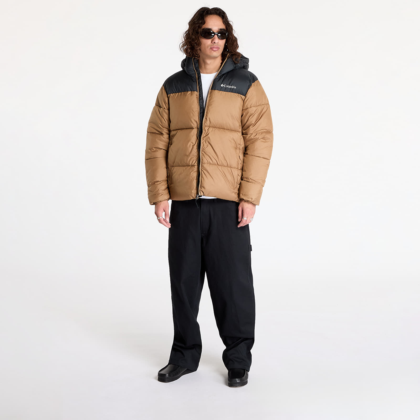 Men's jackets Columbia Puffect™ II Hooded Jacket Delta/ Black