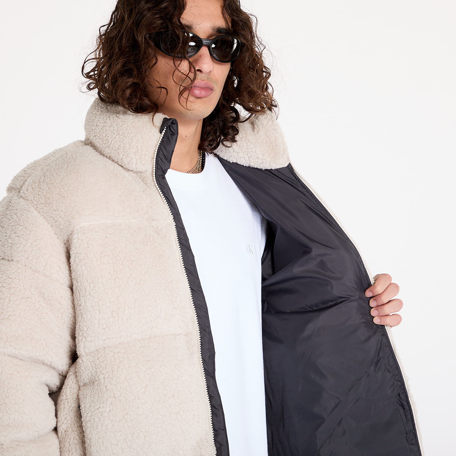 Men's jackets Columbia Puffect™ II Sherpa Jacket Dark Stone