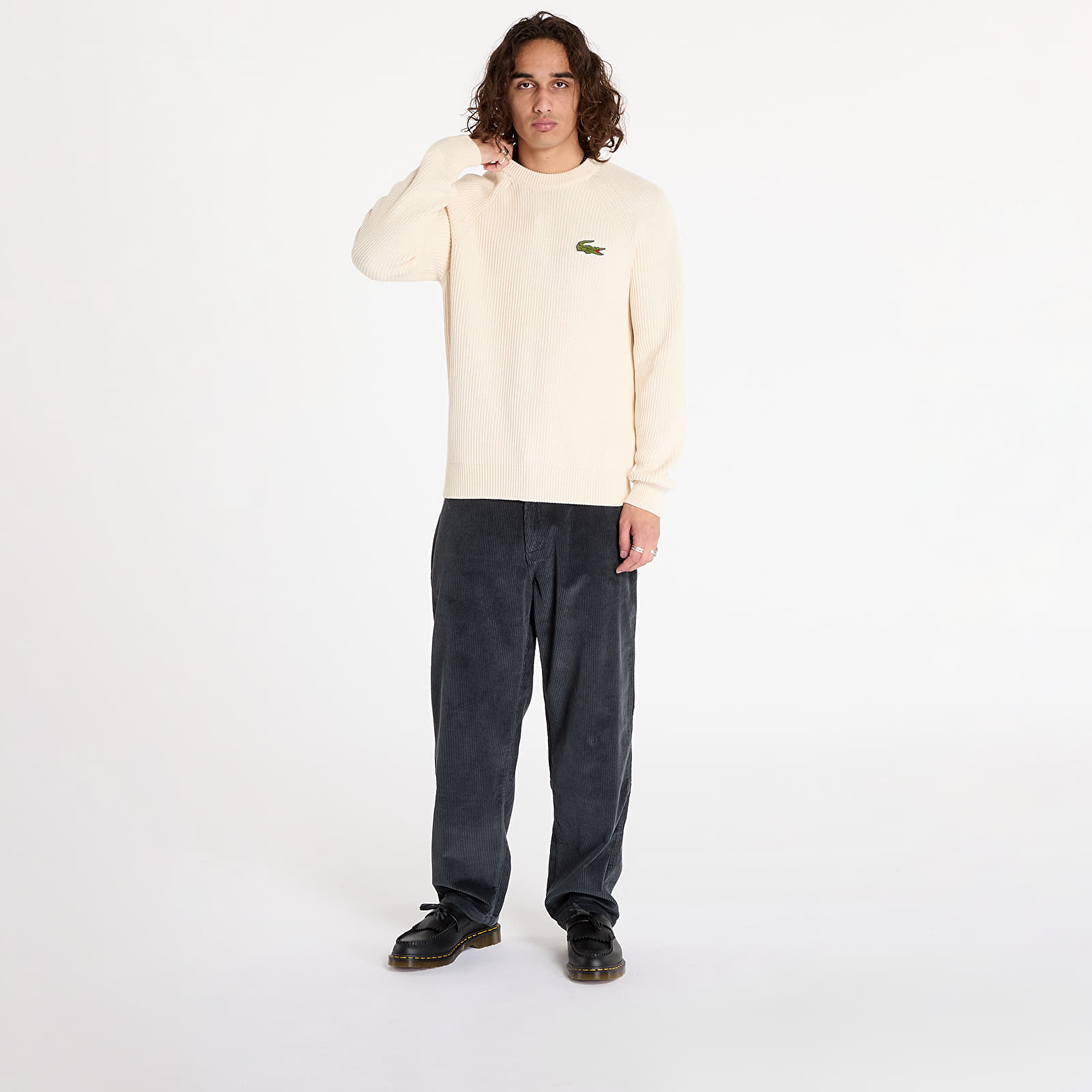 Men's hoodies and sweaters LACOSTE Sweater Flour