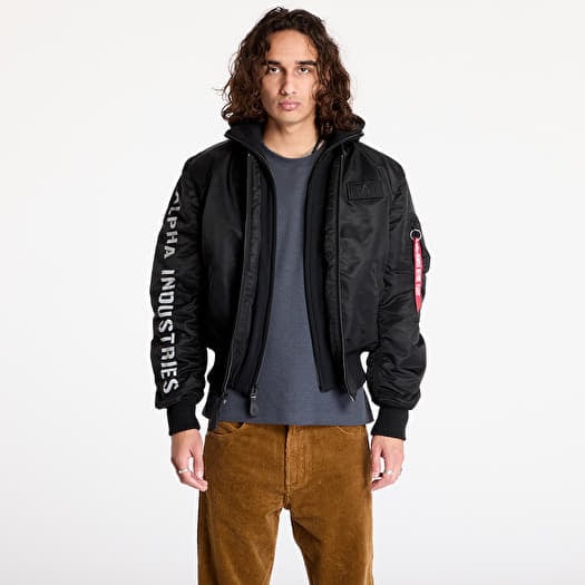 Jacket Alpha Industries MA-1 D-Tec SE Black/ Reflective