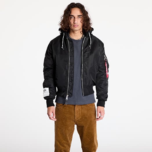 Chaqueta Alpha Industries MA-1 ZHP Black