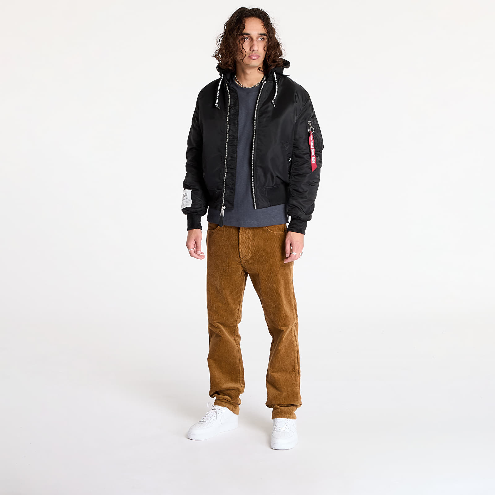 Jackets Alpha Industries MA-1 ZHP Black