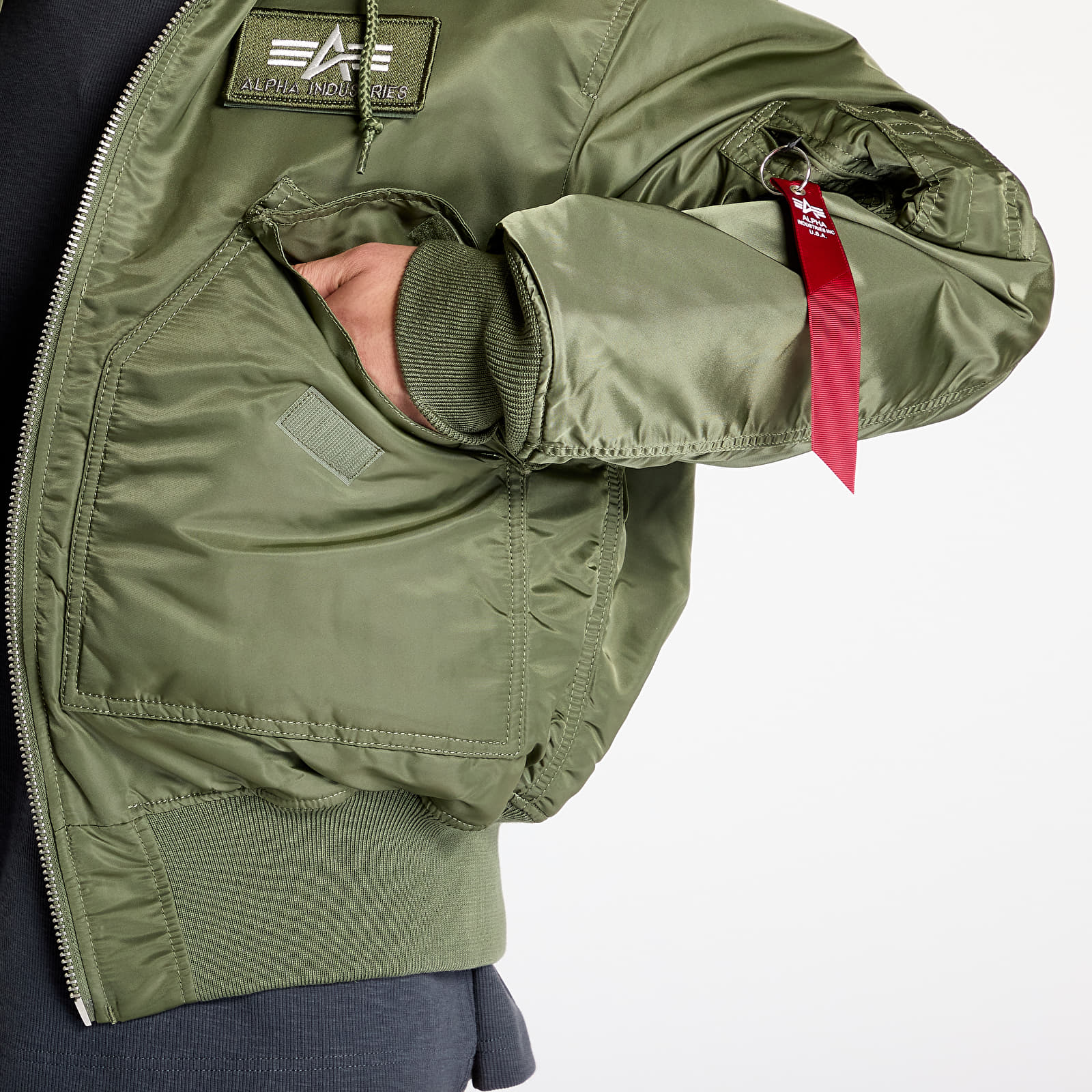Sage green alpha industries outlet
