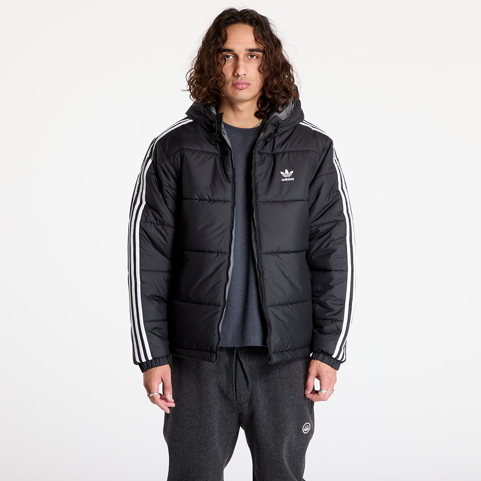 Geci adidas Adicolor Reversible Jacket Black/ Grey Four