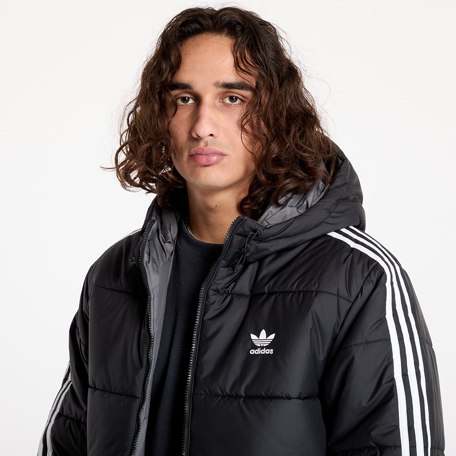 Geci adidas Adicolor Reversible Jacket Black/ Grey Four