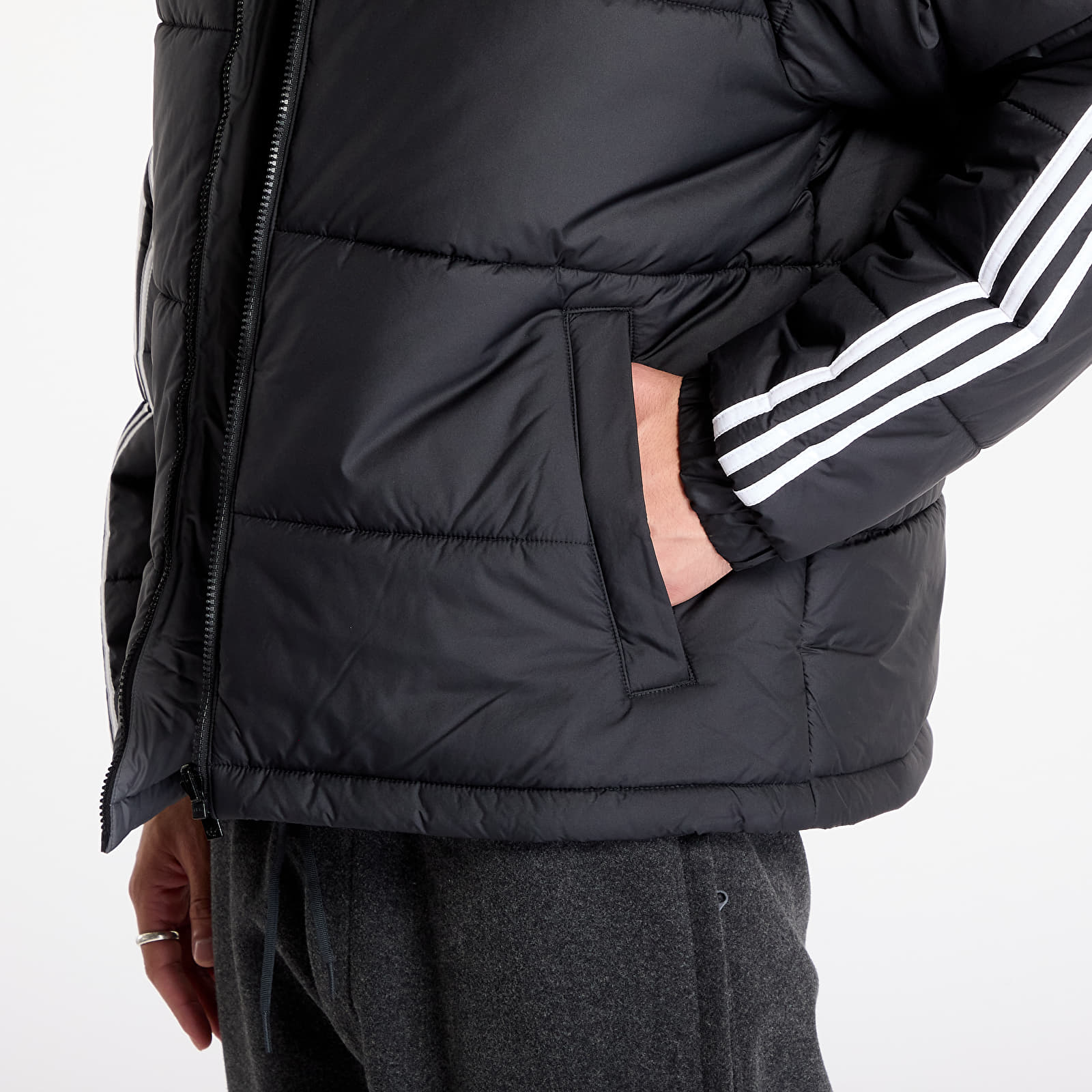 Geci adidas Adicolor Reversible Jacket Black/ Grey Four