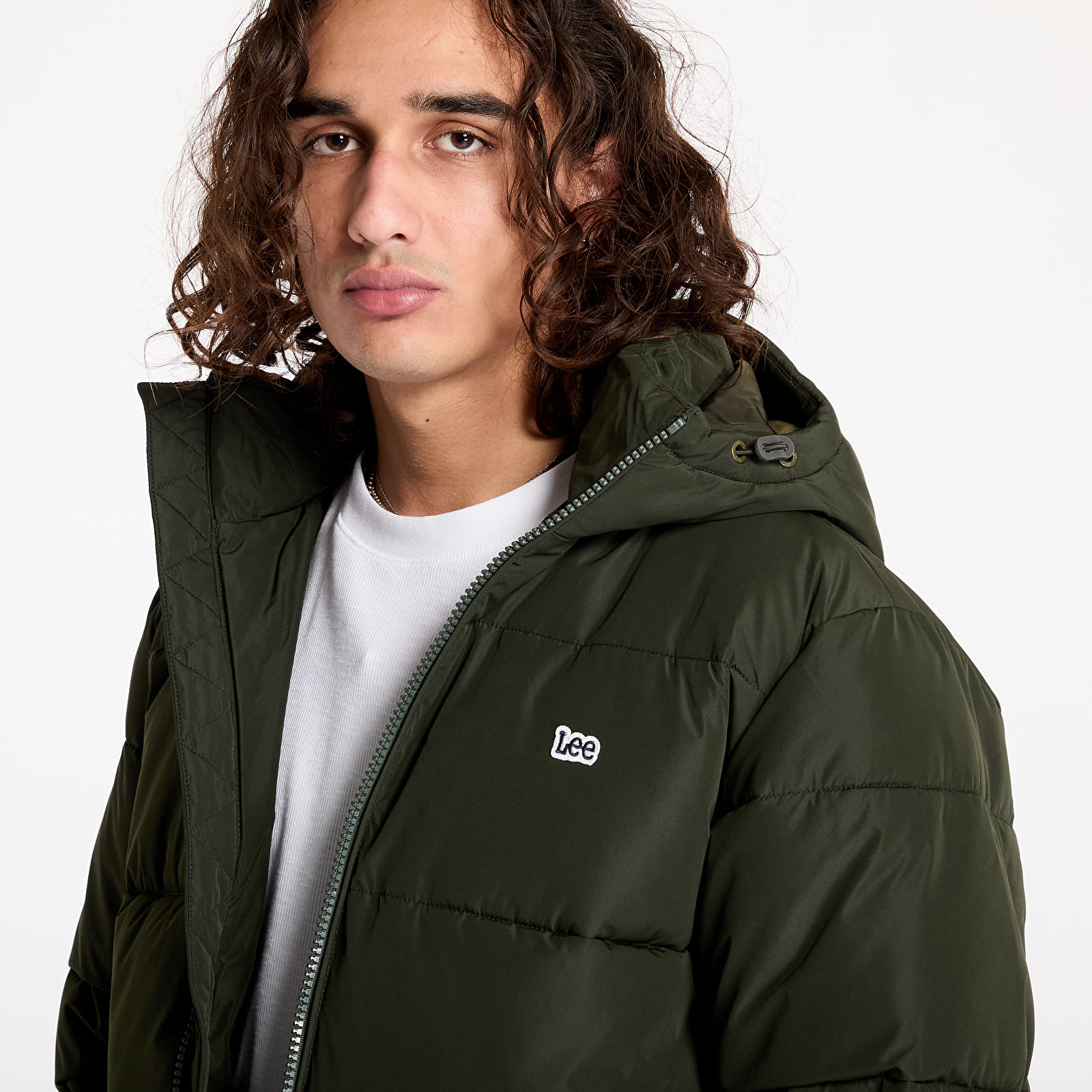 Jakne Lee Puffer Jacket Olive Night