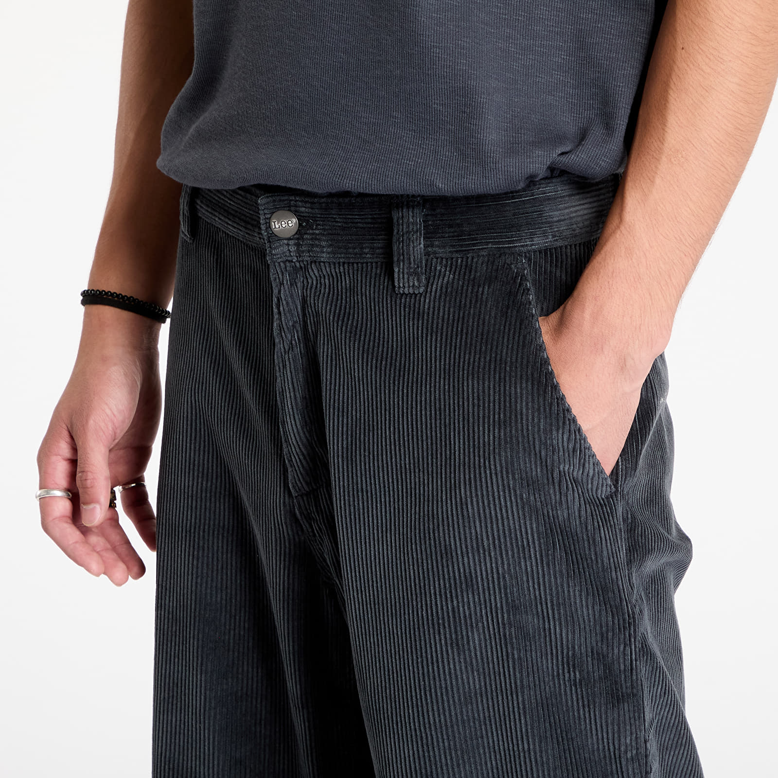 Kavbojke in hlače Lee Loose Workwear Chino Dark Muted Gray