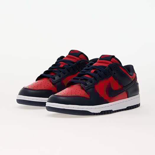 Men s sneakers and shoes Nike Dunk Low Retro University Red Obsidian White Queens